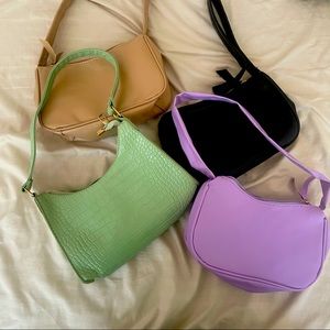 Collection of 4 small shoulder bags